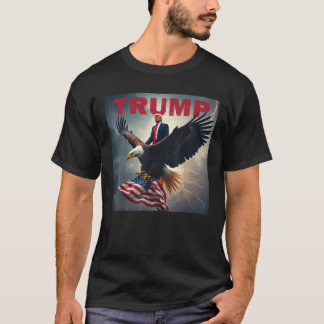 ドナルド・トランプ・イーグル米国アメリカ合衆国大統領 Tシャツ