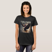 ドナルド・トランプ・イーグル米国アメリカ大統領 Tシャツ (正面フル)
