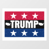ドナルド・トランプ ウィンドウサイン (シート)