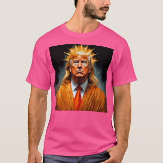 ドナルド・トランプ・オレンジ・イエズス・クラウン Tシャツ