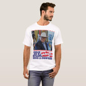 ドナルド・トランプ・カウボーイ Tシャツ (正面フル)