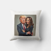 ドナルド・トランプ・カマラハリス クッション (裏面)