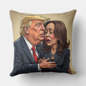 ドナルド・トランプ・カマラハリス クッション (裏面)
