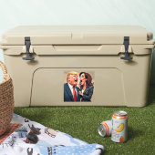 ドナルド・トランプ・カマラハリス シール (クーラー)