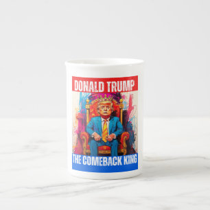 ドナルド・トランプ – カムバックキング ボーンチャイナマグカップ