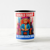 ドナルド・トランプ – カムバックキング マグカップ (中央)