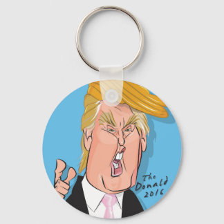 ドナルド・トランプ・カートゥーン・キーチェーン キーホルダー