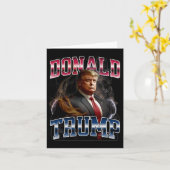 ドナルド・トランプ カード (黄色い花)