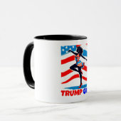 ドナルド・トランプ・ガール マグカップ (正面左)