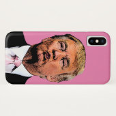 ドナルド・トランプ キス iphoneケース Case-Mate iPhoneケース (裏面(横))