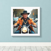 ドナルド・トランプ キャンバスプリント (インサイチュ (ウッドフロア))