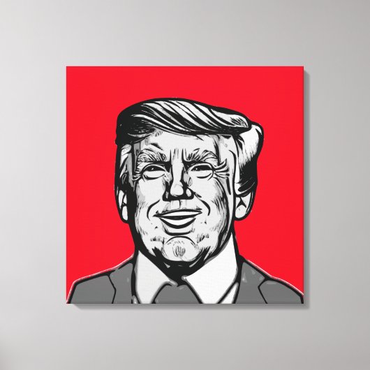 ドナルド・トランプ キャンバスプリント (正面)