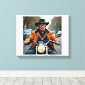 ドナルド・トランプ キャンバスプリント (インサイチュ (ウッドフロア))