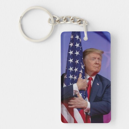 ドナルド・トランプ キーホルダー (正面)