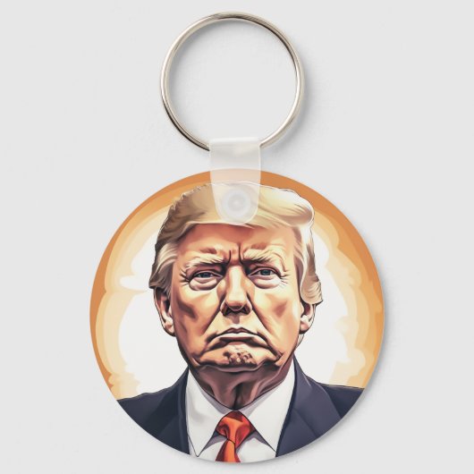 ドナルド・トランプ キーホルダー (正面)