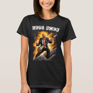 ドナルド・トランプ ギター - め Tシャツ