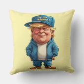 ドナルド・トランプ クッション (裏面)