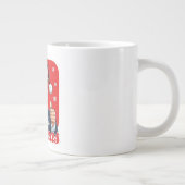 ドナルド・トランプ・クリスマスサンタクロース・アート ジャンボコーヒーマグカップ (右)