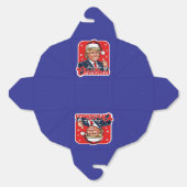 ドナルド・トランプ・クリスマスサンタクロース・アート フェイバーボックス (見開き)