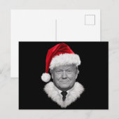 ドナルド・トランプ クリスマス おもしろい サンタ帽子 ギフト (正面/裏面)
