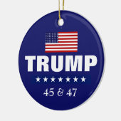 ドナルド・トランプ クリスマス オーナメント (左)