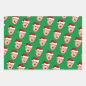 ドナルド・トランプ・クリスマス ラッピングペーパーシート (正面2)