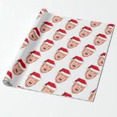 ドナルド・トランプ・クリスマス ラッピングペーパー (アンロールド)