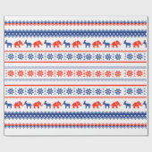 ドナルド・トランプ・クリスマス ラッピングペーパー (フラット)