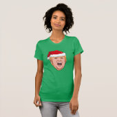 ドナルド・トランプ・クリスマス Tシャツ (正面フル)