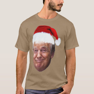 ドナルド・トランプ・クリスマスTシャおもしろいツ・マガ Tシャツ