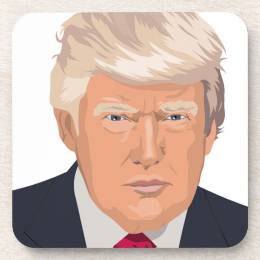ドナルド・トランプ コースター (正面)