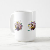 ドナルド・トランプ コーヒーマグカップ (正面左)