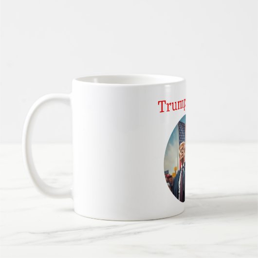 ドナルド・トランプ コーヒーマグカップ (左)