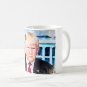 ドナルド·トランプ コーヒーマグカップ (正面右)