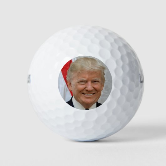 ドナルド・トランプ ゴルフボール (正面)