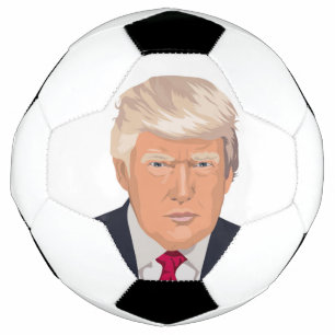 ドナルド・トランプ サッカーボール
