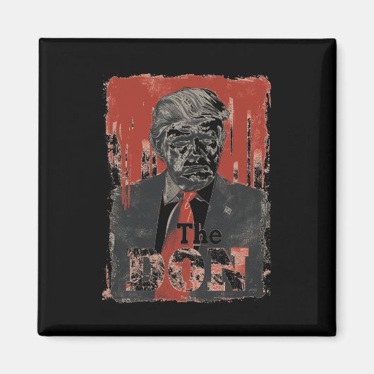 ドナルド・トランプ「ザ・ドン」 2024 マグネット (正面)