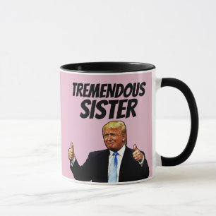 ドナルド·トランプ·シスター·コおもしろいーヒー·マグ マグカップ