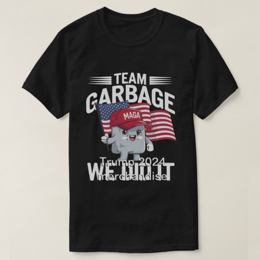 ドナルド・トランプ・シャツ、トランプ・シャツ、おかしなシャツ Tシャツ (デザイン正面)