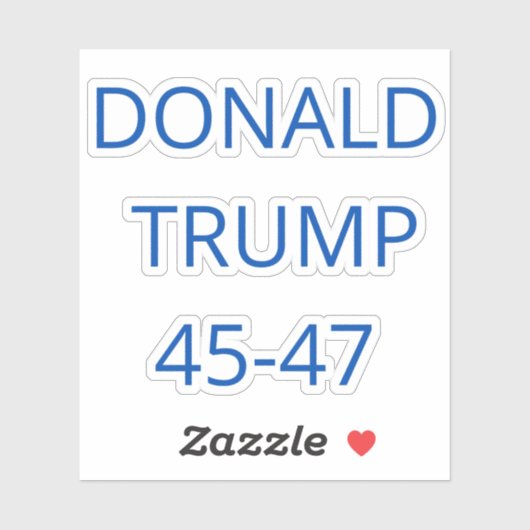 ドナルド・トランプ シール (シート)