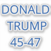 ドナルド・トランプ シール (正面)
