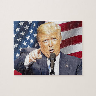 ドナルド・トランプ ジグソーパズル