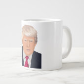 ドナルド・トランプ ジャンボコーヒーマグカップ (正面右)