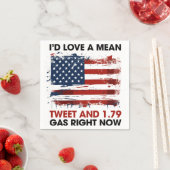 ドナルド・トランプ スタンダードカクテルナプキン (インサイチュ)