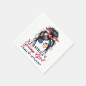 ドナルド・トランプ スタンダードカクテルナプキン (角)