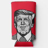 ドナルド・トランプ スリム缶クーラー (正面)
