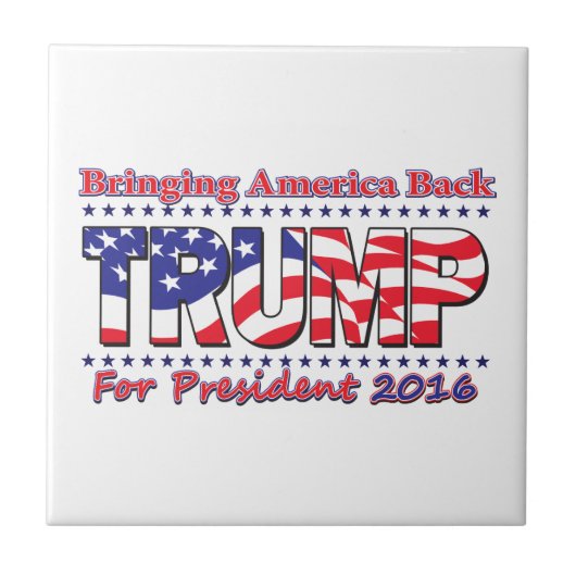 ドナルド・トランプ タイル (正面)