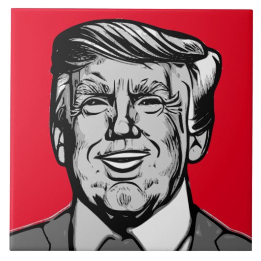 ドナルド・トランプ タイル (正面)