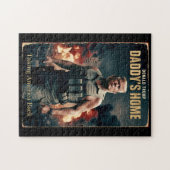 ドナルド・トランプ・ダディのホームおもしろい・クリスマス映画 ジグソーパズル (横)