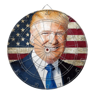 ドナルド・トランプ ダーツボード